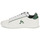 鞋子 男士 球鞋基本款 Le Coq Sportif 乐卡克 LCS COURT CLEAN 白色 / 绿色