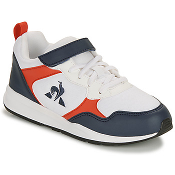 鞋子 儿童 球鞋基本款 Le Coq Sportif 乐卡克 R500 KIDS 白色 / 海蓝色 / 红色