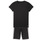 衣服 女孩 厚套装 Adidas Sportswear JG TR-ES 3S TSE 黑色 / 白色