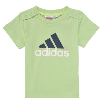 Adidas Sportswear I BL CO T SET 海蓝色 / 绿色