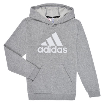衣服 男孩 卫衣 Adidas Sportswear U BL HOODIE 灰色 / 白色