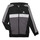 衣服 男孩 厚套装 Adidas Sportswear J 3S TIB FL TS 黑色 / 灰色