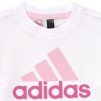 Adidas Sportswear LK BL CO T SET 玫瑰色 / 白色