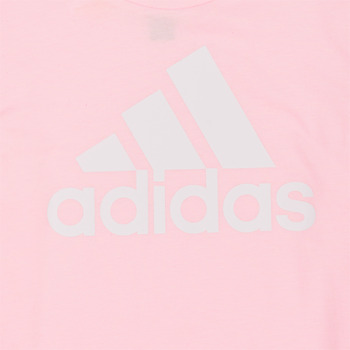 Adidas Sportswear LK BL CO TEE 玫瑰色 / 白色