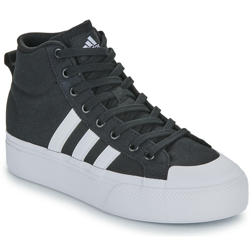 鞋子 女士 高帮鞋 Adidas Sportswear BRAVADA 2.0 MID PLATFORM 黑色 / 白色