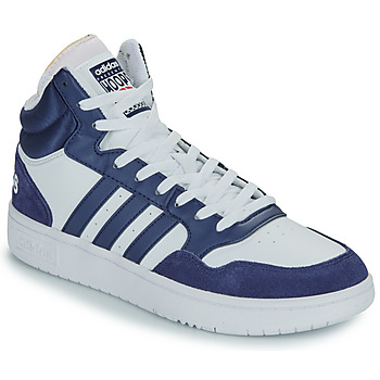 Adidas Sportswear HOOPS 3.0 MID 海蓝色 / 白色