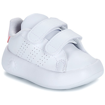 鞋子 女孩 球鞋基本款 Adidas Sportswear ADVANTAGE CF I 白色 / 玫瑰色