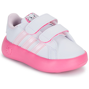 鞋子 女孩 球鞋基本款 Adidas Sportswear GRAND COURT 2.0 Marie CF I 白色 / 玫瑰色