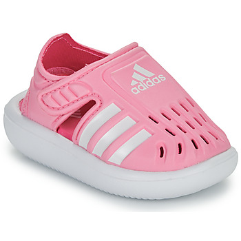 鞋子 女孩 球鞋基本款 Adidas Sportswear WATER SANDAL I 玫瑰色 / 白色