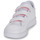 鞋子 女孩 球鞋基本款 Adidas Sportswear ADVANTAGE CF C 白色 / 玫瑰色
