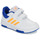 鞋子 男孩 球鞋基本款 Adidas Sportswear Tensaur Sport 2.0 CF K 白色 / 蓝色 / 黄色