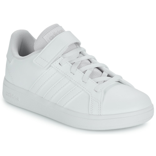 鞋子 儿童 球鞋基本款 Adidas Sportswear GRAND COURT 2.0 EL K 白色