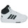 鞋子 儿童 高帮鞋 Adidas Sportswear HOOPS 3.0 MID K 白色 / 黑色