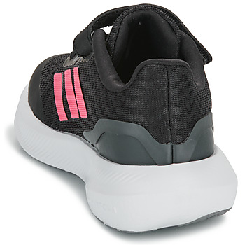 Adidas Sportswear RUNFALCON 3.0 EL K 黑色 / 玫瑰色