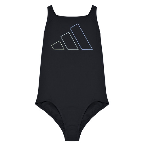 衣服 女孩 单件泳装 adidas Performance 阿迪达斯运动训练 BIG BARS SUIT G 黑色