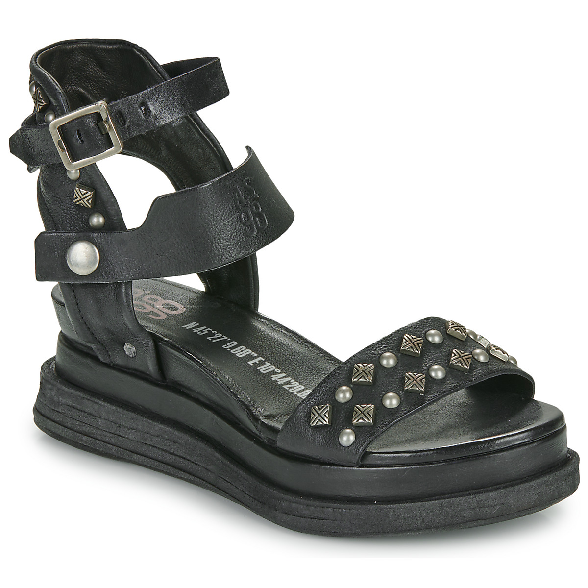 鞋子 女士 凉鞋 Airstep / A.S.98 LAGOS 2.0 ANKLE 黑色