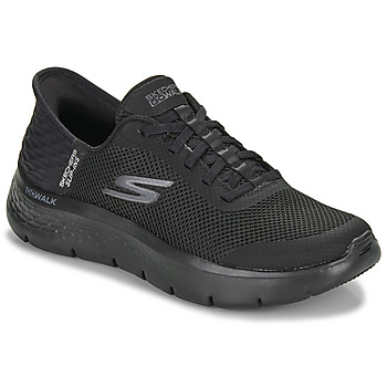 鞋子 女士 球鞋基本款 Skechers 斯凯奇 HANDS FREE SLIP INS : GO WALK FLEX - GRAND ENTRY 黑色
