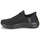 鞋子 女士 球鞋基本款 Skechers 斯凯奇 HANDS FREE SLIP INS : GO WALK FLEX - GRAND ENTRY 黑色