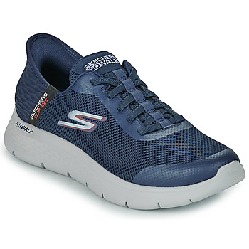 鞋子 男士 球鞋基本款 Skechers 斯凯奇 HANDS FREE SLIP INS : GO WALK FLEX - HANDS UP 海蓝色