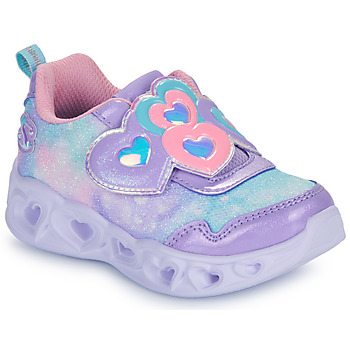 鞋子 女孩 球鞋基本款 Skechers 斯凯奇 LIGHTS - LOVIN REFLECTION 紫罗兰