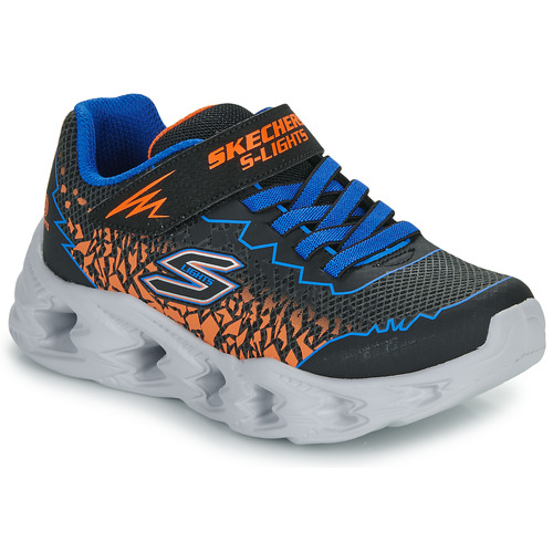 鞋子 男孩 球鞋基本款 Skechers 斯凯奇 LIGHTS: VORTEX 2.0 - ZORENTO 蓝色 / 橙色