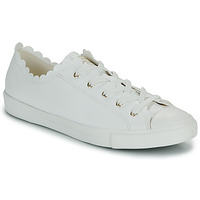 鞋子 女士 球鞋基本款 Converse 匡威 CHUCK TAYLOR ALL STAR DAINTY MONO WHITE 白色