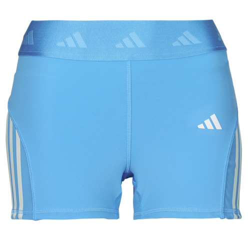 衣服 女士 紧身裤 adidas Performance 阿迪达斯运动训练 HYGLM 3INCH 蓝色 / 白色