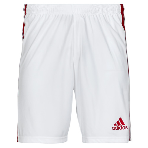 衣服 男士 短裤&百慕大短裤 adidas Performance 阿迪达斯运动训练 SQUAD 21 SHO 白色 / 红色
