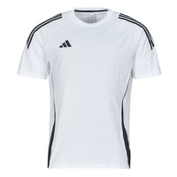 衣服 男士 短袖体恤 adidas Performance 阿迪达斯运动训练 TIRO24 SWTEE 白色 / 黑色
