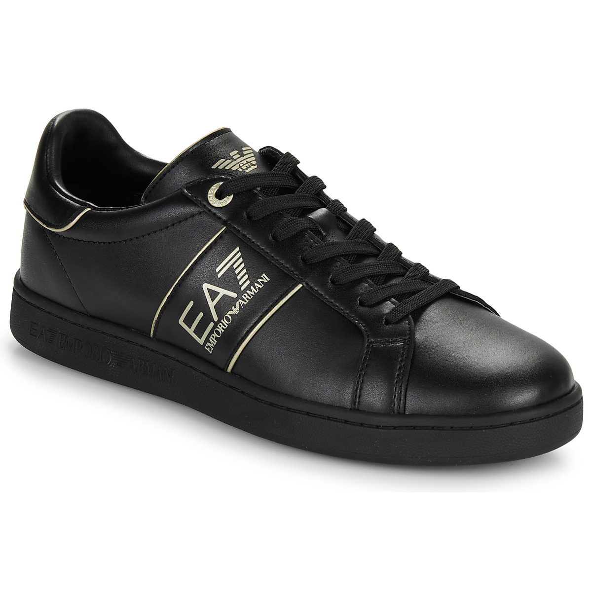 鞋子 男士 球鞋基本款 EA7 EMPORIO ARMANI CLASSIC PERF 黑色