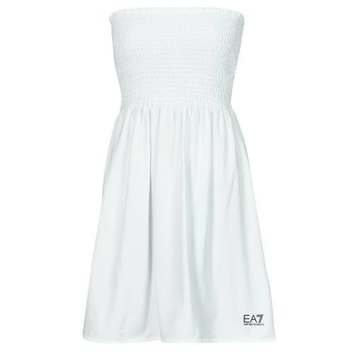 衣服 女士 短裙 EA7 EMPORIO ARMANI ROBE SMOCK 白色