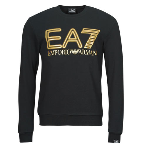 衣服 男士 卫衣 EA7 EMPORIO ARMANI FELPA 3DPM63 黑色 / 金色