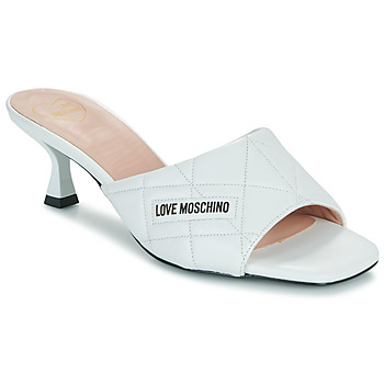 鞋子 女士 休闲凉拖/沙滩鞋 Love Moschino LOVE MOSCHINO QUILTED 白色