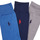 配件 短筒袜 Polo Ralph Lauren 84023PK-MERC 3PK-CREW SOCK-3 PACK 海蓝色 / 灰色 / 蓝色