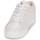 鞋子 女士 球鞋基本款 Calvin Klein Jeans CLASSIC CUPSOLE LOWLACEUP LTH 白色 / 玫瑰色
