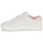 鞋子 女士 球鞋基本款 Calvin Klein Jeans CLASSIC CUPSOLE LOWLACEUP LTH 白色 / 玫瑰色
