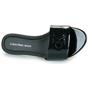 Calvin Klein Jeans FLAT SANDAL SLIDE MG MET 黑色