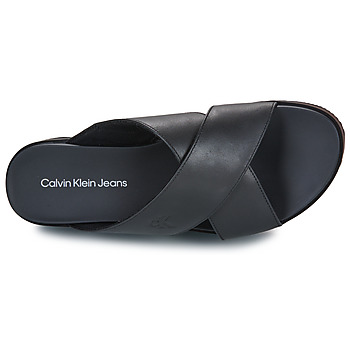 Calvin Klein Jeans FLATFORM CROSS MG UC 黑色