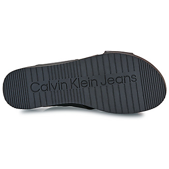 Calvin Klein Jeans FLATFORM CROSS MG UC 黑色
