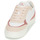 鞋子 女士 球鞋基本款 Calvin Klein Jeans CLASSIC CUPSOLE LOW MIX ML BTW 白色 / 玫瑰色