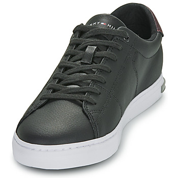 Tommy Hilfiger ESSENTIAL LEATHER DETAIL VULC 黑色