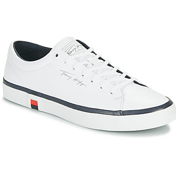 鞋子 男士 球鞋基本款 Tommy Hilfiger MODERN VULC CORPORATE LEATHER 白色