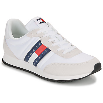 鞋子 男士 球鞋基本款 Tommy Jeans TJM RUNNER CASUAL ESS 白色