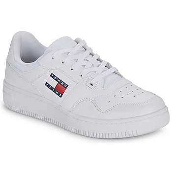 鞋子 女士 球鞋基本款 Tommy Jeans TJW RETRO BASKET ESS 白色