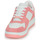 鞋子 女士 球鞋基本款 Tommy Jeans TJW RETRO BASKET WASHED SUEDE 白色 / 玫瑰色