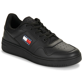 鞋子 男士 球鞋基本款 Tommy Jeans TJM RETRO BASKET ESS 黑色