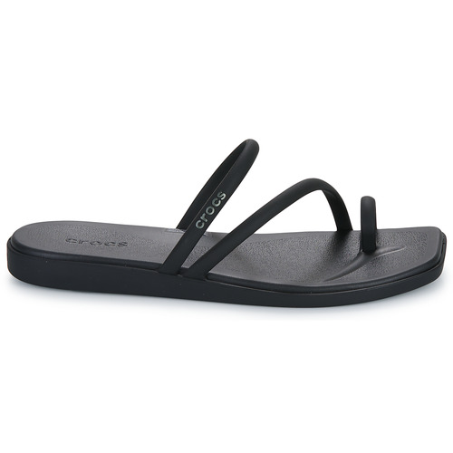 crocs 卡骆驰 Miami Toe Loop Sandal 黑色