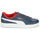 鞋子 男孩 球鞋基本款 Puma 彪马 SMASH 3.0 L JR 海蓝色 / 白色 / 红色