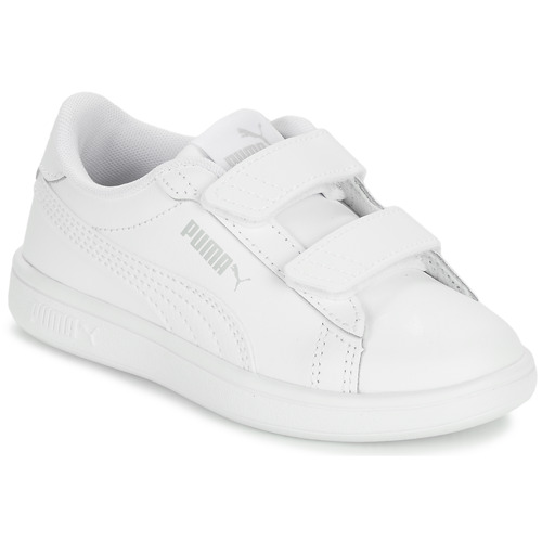 鞋子 儿童 球鞋基本款 Puma 彪马 SMASH 3.0 L PS 白色