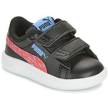 鞋子 男孩 球鞋基本款 Puma 彪马 SMASH 3.0 L INF 黑色 / 红色